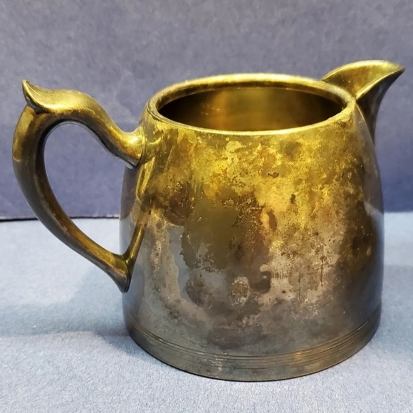 Camille International & WR Silverplate Teapot & Creamer Vintage Tea Service Set - Picture 3 of 12